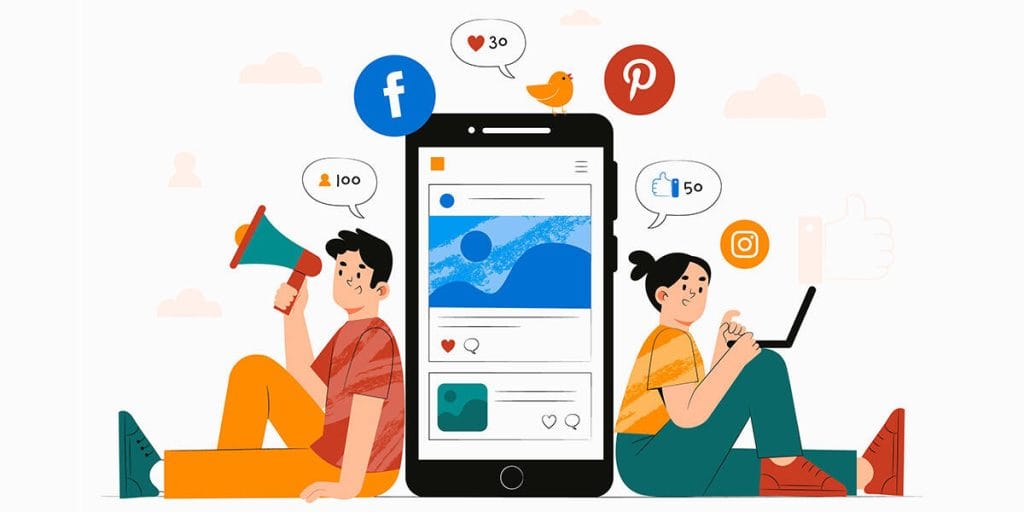 social media advertising vs marketing
